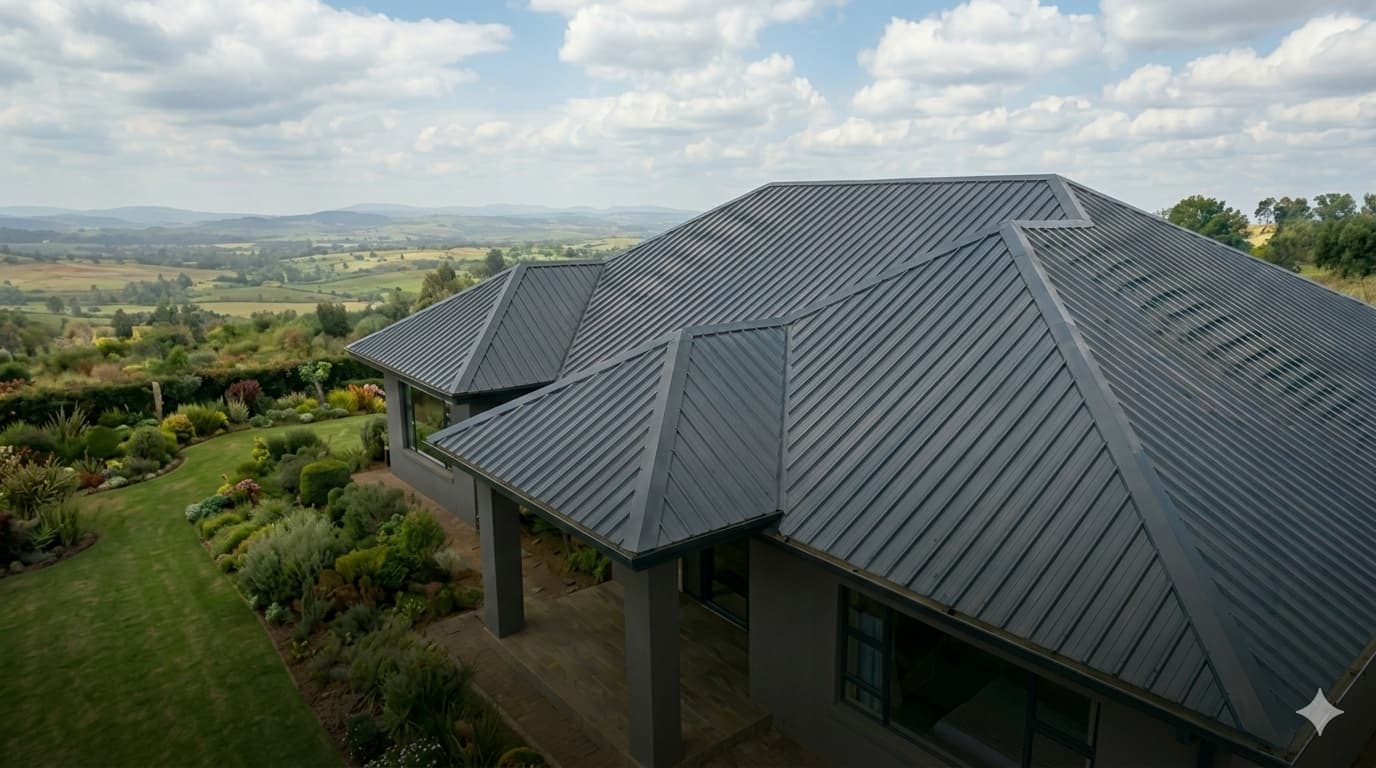 Infinity
  Mabati roof installation