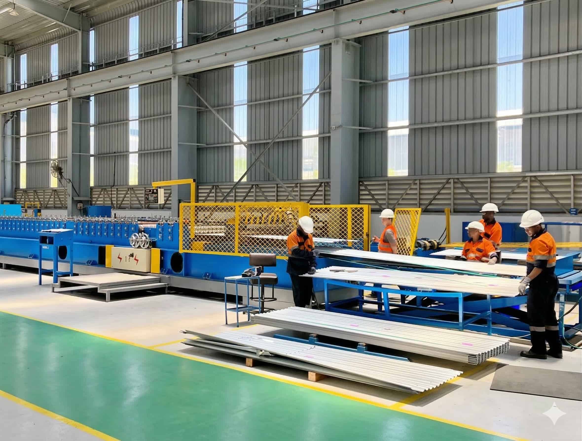 Infinity Mabati production plant